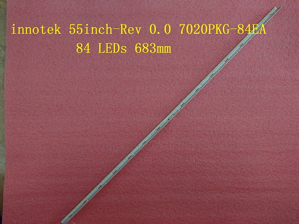 L55V7600A-3D LED strip for LG innotek 55inch-Rev 0.0 7020PKG-84EA 84 LEDs 683mm